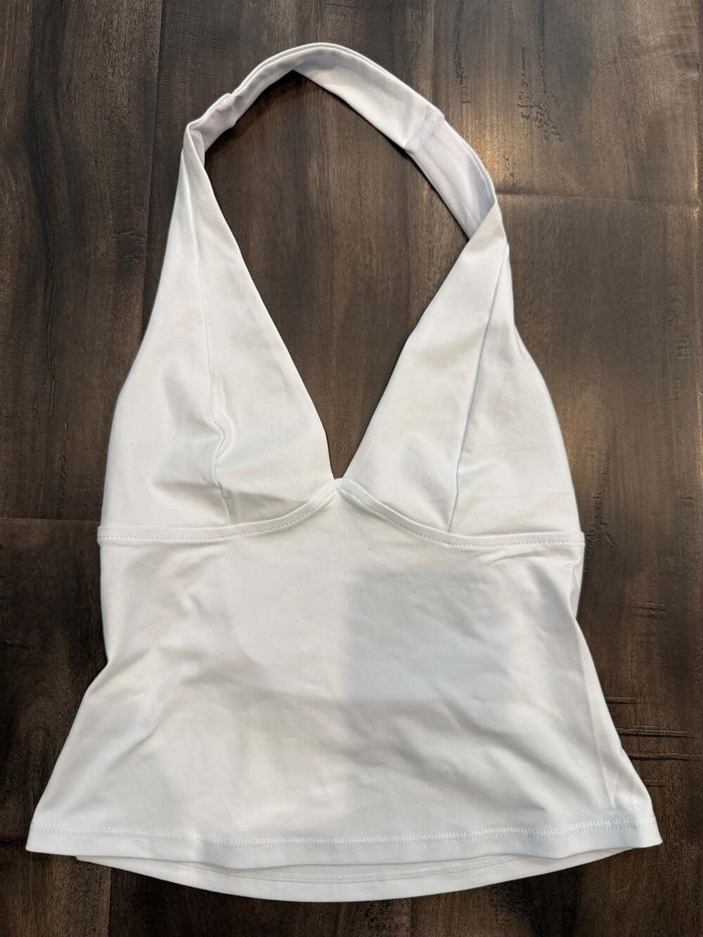 Free People White Halter Top Size XS